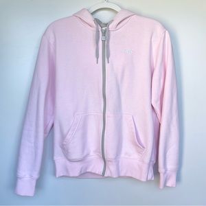 Pink Fila Zip Up Hoodie Jacket Medium Women’s Athletic Causal